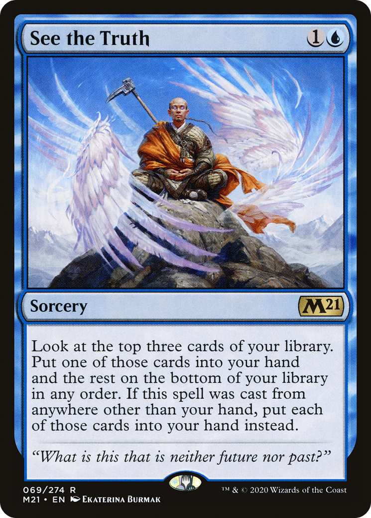 See the Truth (M21-069) - Core Set 2021 Foil - Premium MTG Single from Wizards of the Coast - Just $0.14! Shop now at Game Crave Tournament Store