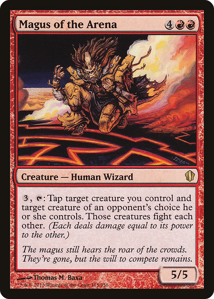 Magus of the Arena (C13-115) - Commander 2013 - Premium MTG Single from Wizards of the Coast - Just $0.08! Shop now at Game Crave Tournament Store
