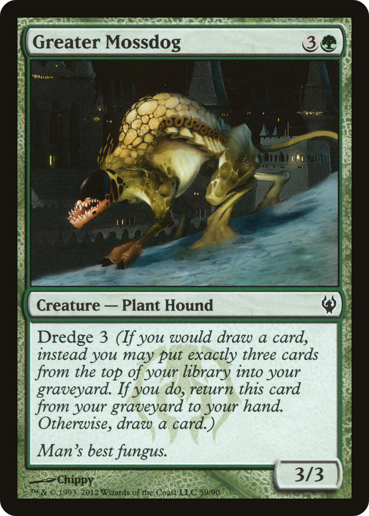 Greater Mossdog (DDJ-059) - Duel Decks: Izzet vs. Golgari - Premium MTG Single from Wizards of the Coast - Just $0.08! Shop now at Game Crave Tournament Store