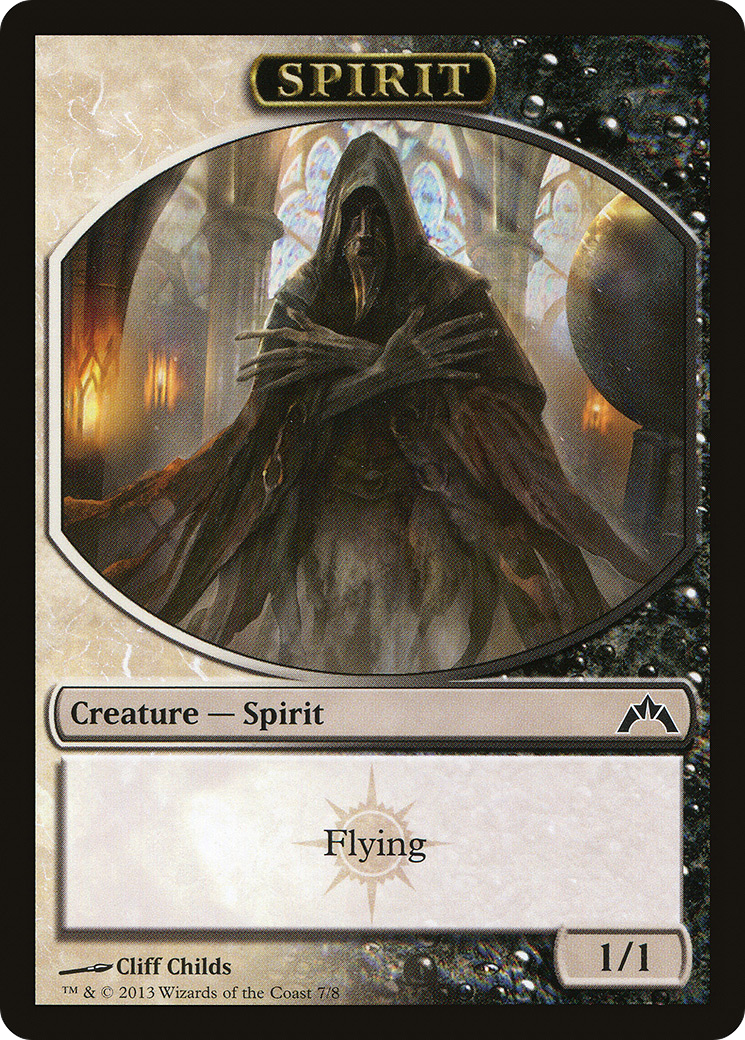 Spirit (TGTC-007) - Gatecrash Tokens - Premium MTG Single from Wizards of the Coast - Just $0.08! Shop now at Game Crave Tournament Store