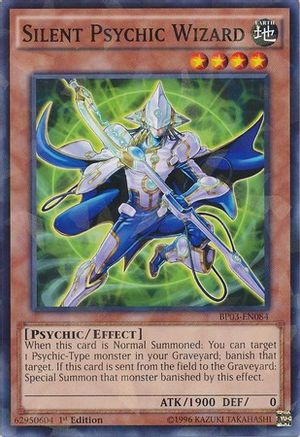 Silent Psychic Wizard (Shatterfoil) (BP03-EN084) - Battle Pack 3: Monster League 1st Edition - Premium Yugioh Single from Konami - Just $0.08! Shop now at Game Crave Tournament Store
