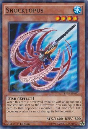 Shocktopus (Shatterfoil) (BP03-EN092) - Battle Pack 3: Monster League 1st Edition - Premium Yugioh Single from Konami - Just $0.08! Shop now at Game Crave Tournament Store