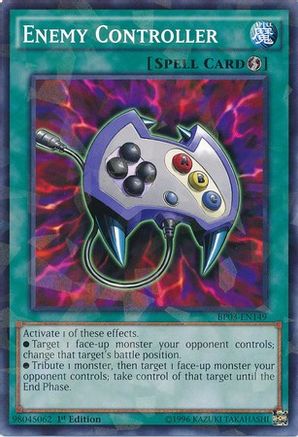 Enemy Controller (Shatterfoil) (BP03-EN149) - Battle Pack 3: Monster League 1st Edition - Premium Yugioh Single from Konami - Just $0.15! Shop now at Game Crave Tournament Store