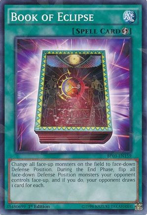 Book of Eclipse (Shatterfoil) (BP03-EN159) - Battle Pack 3: Monster League 1st Edition - Premium Yugioh Single from Konami - Just $0.37! Shop now at Game Crave Tournament Store