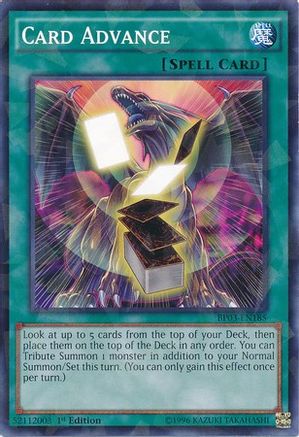 Card Advance (Shatterfoil) (BP03-EN185) - Battle Pack 3: Monster League 1st Edition - Premium Yugioh Single from Konami - Just $0.60! Shop now at Game Crave Tournament Store