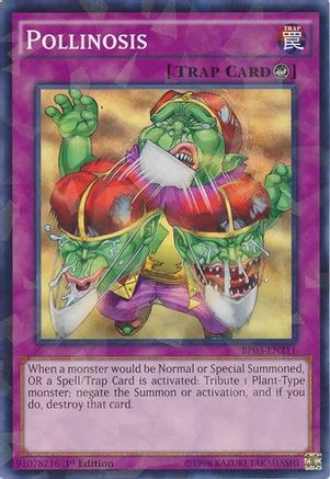 Pollinosis (Shatterfoil) (BP03-EN211) - Battle Pack 3: Monster League 1st Edition - Premium Yugioh Single from Konami - Just $0.21! Shop now at Game Crave Tournament Store