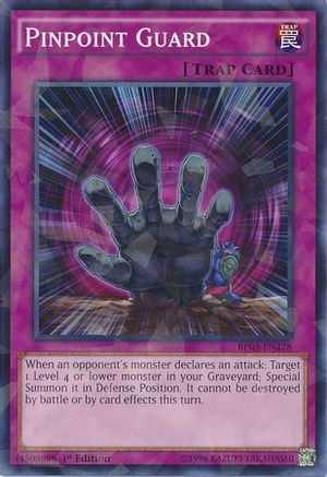 Pinpoint Guard (Shatterfoil) (BP03-EN228) - Battle Pack 3: Monster League 1st Edition - Premium Yugioh Single from Konami - Just $0.25! Shop now at Game Crave Tournament Store
