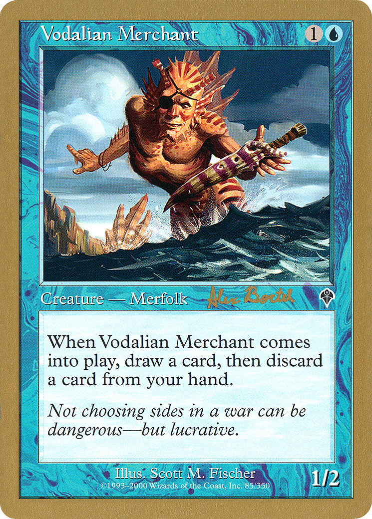 Vodalian Merchant (WC01-AB85) - World Championship Decks 2001 - Premium MTG Single from Wizards of the Coast - Just $0.08! Shop now at Game Crave Tournament Store
