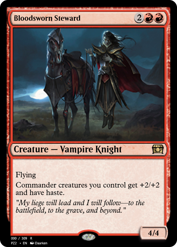 Bloodsworn Steward (PZ2-65699) - Treasure Chest Foil - Premium MTG Single from Wizards of the Coast - Just $0! Shop now at Game Crave Tournament Store