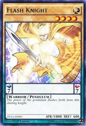 Flash Knight (DUEA-EN001) - Duelist Alliance 1st Edition - Premium Yugioh Single from Konami - Just $0.25! Shop now at Game Crave Tournament Store