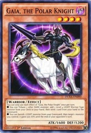 Gaia, the Polar Knight (DUEA-EN090) - Duelist Alliance Unlimited - Premium Yugioh Single from Konami - Just $0.25! Shop now at Game Crave Tournament Store