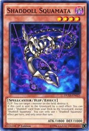 Shaddoll Squamata (DUEA-EN025) - Duelist Alliance Unlimited - Premium Yugioh Single from Konami - Just $0.27! Shop now at Game Crave Tournament Store