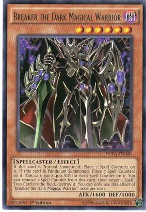 Breaker the Dark Magical Warrior (DUEA-EN040) - Duelist Alliance 1st Edition - Premium Yugioh Single from Konami - Just $0.25! Shop now at Game Crave Tournament Store