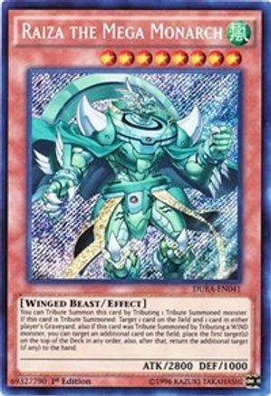 Raiza the Mega Monarch (DUEA-EN041) - Duelist Alliance 1st Edition - Premium Yugioh Single from Konami - Just $5.23! Shop now at Game Crave Tournament Store