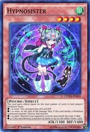 Hypnosister (DUEA-EN043) - Duelist Alliance Unlimited - Premium Yugioh Single from Konami - Just $0.25! Shop now at Game Crave Tournament Store