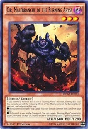 Cir, Malebranche of the Burning Abyss (DUEA-EN084) - Duelist Alliance Unlimited - Premium Yugioh Single from Konami - Just $0.54! Shop now at Game Crave Tournament Store
