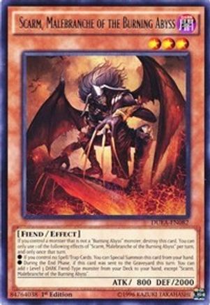 Scarm, Malebranche of the Burning Abyss (DUEA-EN082) - Duelist Alliance Unlimited - Premium Yugioh Single from Konami - Just $0.46! Shop now at Game Crave Tournament Store