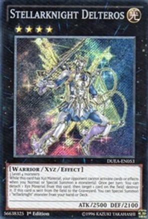 Stellarknight Delteros (DUEA-EN053) - Duelist Alliance Unlimited - Premium Yugioh Single from Konami - Just $0.97! Shop now at Game Crave Tournament Store