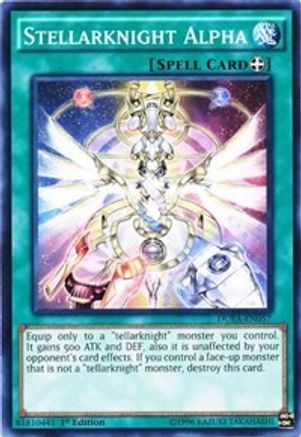 Stellarknight Alpha (DUEA-EN057) - Duelist Alliance 1st Edition - Premium Yugioh Single from Konami - Just $0.08! Shop now at Game Crave Tournament Store
