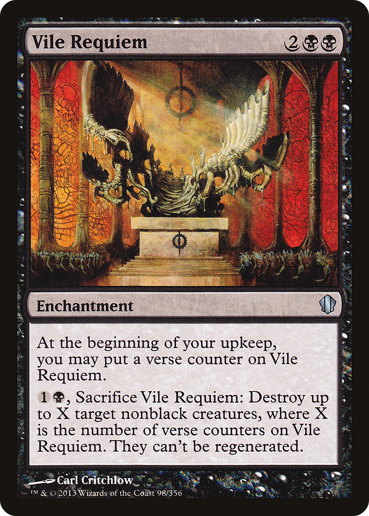Vile Requiem (C13-098) - Commander 2013 - Premium MTG Single from Wizards of the Coast - Just $0.08! Shop now at Game Crave Tournament Store