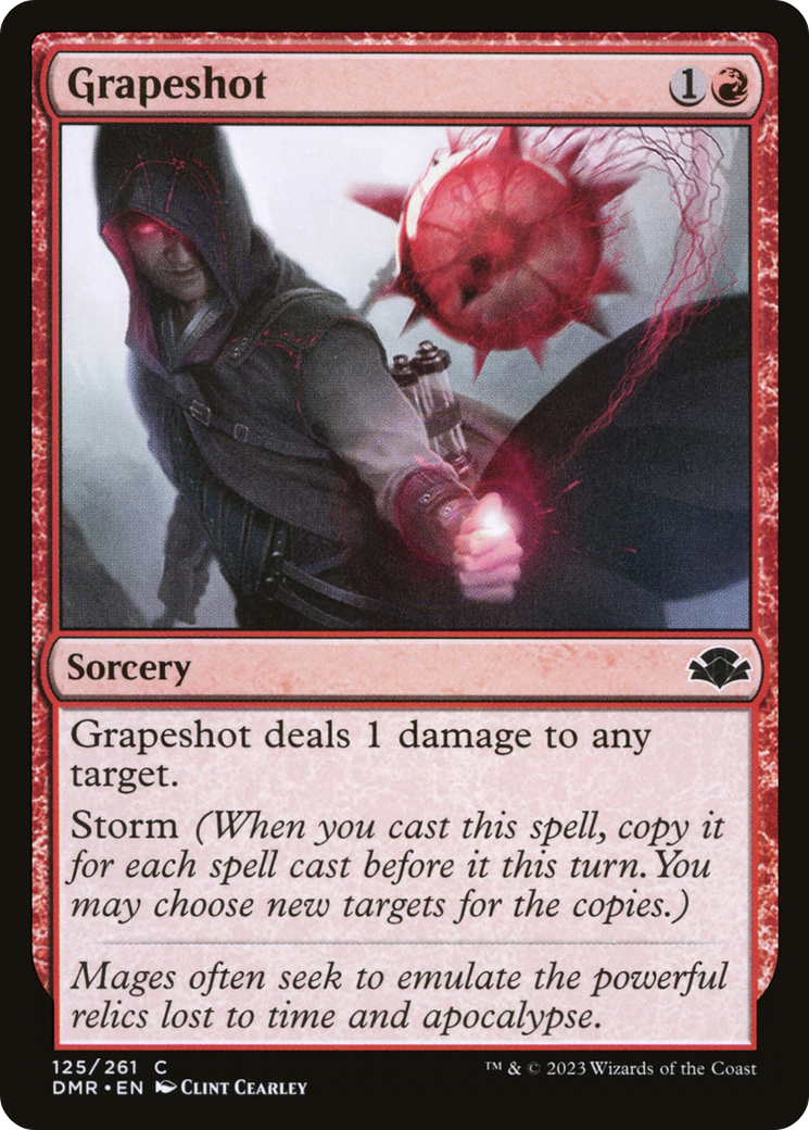 Grapeshot (DMR-125) - Dominaria Remastered - Premium MTG Single from Wizards of the Coast - Just $0.08! Shop now at Game Crave Tournament Store