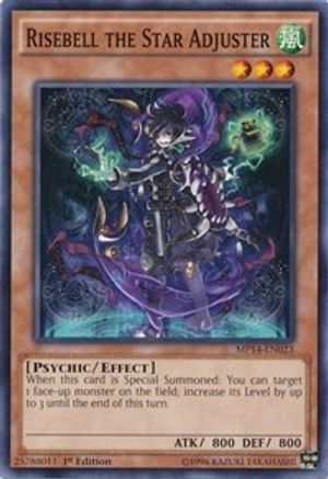 Risebell the Star Adjuster (MP14-EN023) - 2014 Mega-Tins Mega Pack Unlimited - Premium Yugioh Single from Konami - Just $0.25! Shop now at Game Crave Tournament Store