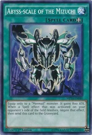 Abyss-scale of the Mizuchi (MP14-EN040) - 2014 Mega-Tins Mega Pack Unlimited - Premium Yugioh Single from Konami - Just $0.78! Shop now at Game Crave Tournament Store
