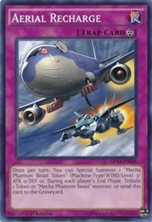 Aerial Recharge (MP14-EN048) - 2014 Mega-Tins Mega Pack Unlimited - Premium Yugioh Single from Konami - Just $0.25! Shop now at Game Crave Tournament Store