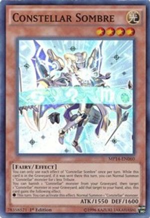 Constellar Sombre (MP14-EN060) - 2014 Mega-Tins Mega Pack Unlimited - Premium Yugioh Single from Konami - Just $1.17! Shop now at Game Crave Tournament Store