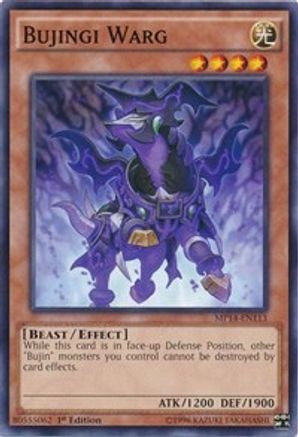 Bujingi Warg (MP14-EN113) - 2014 Mega-Tins Mega Pack 1st Edition - Premium Yugioh Single from Konami - Just $0.08! Shop now at Game Crave Tournament Store