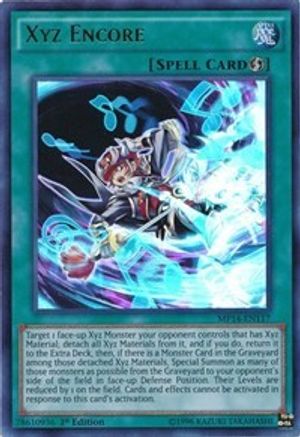 Xyz Encore (MP14-EN117) - 2014 Mega-Tins Mega Pack 1st Edition - Premium Yugioh Single from Konami - Just $1.54! Shop now at Game Crave Tournament Store