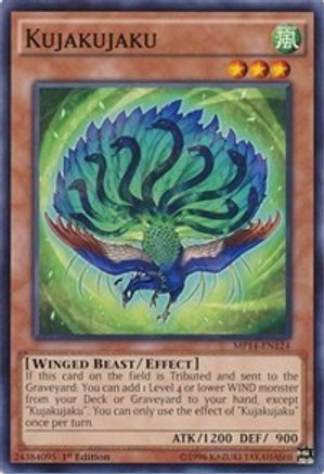 Kujakujaku (MP14-EN124) - 2014 Mega-Tins Mega Pack Unlimited - Premium Yugioh Single from Konami - Just $0.25! Shop now at Game Crave Tournament Store