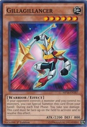 Gillagillancer (MP14-EN187) - 2014 Mega-Tins Mega Pack Unlimited - Premium Yugioh Single from Konami - Just $0.25! Shop now at Game Crave Tournament Store