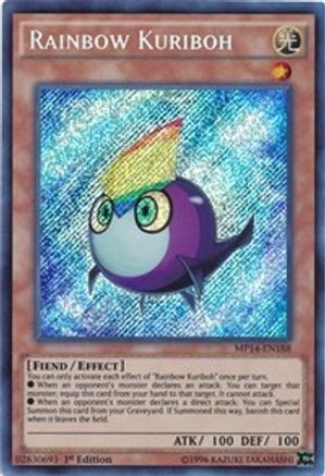 Rainbow Kuriboh (MP14-EN188) - 2014 Mega-Tins Mega Pack Unlimited - Premium Yugioh Single from Konami - Just $1.59! Shop now at Game Crave Tournament Store
