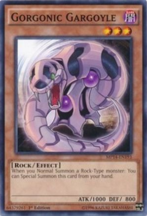 Gorgonic Gargoyle (MP14-EN193) - 2014 Mega-Tins Mega Pack 1st Edition - Premium Yugioh Single from Konami - Just $0.25! Shop now at Game Crave Tournament Store