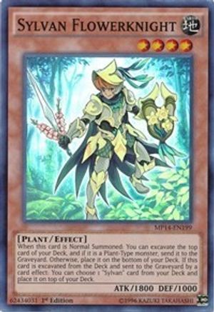 Sylvan Flowerknight (MP14-EN199) - 2014 Mega-Tins Mega Pack Unlimited - Premium Yugioh Single from Konami - Just $0.26! Shop now at Game Crave Tournament Store