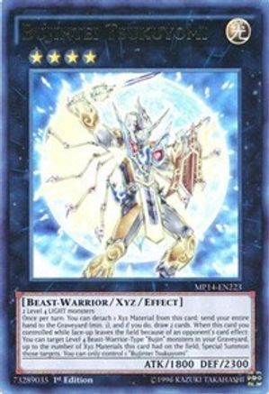 Bujintei Tsukuyomi (MP14-EN223) - 2014 Mega-Tins Mega Pack 1st Edition - Premium Yugioh Single from Konami - Just $0.28! Shop now at Game Crave Tournament Store