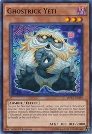 Ghostrick Yeti (MP14-EN239) - 2014 Mega-Tins Mega Pack 1st Edition - Premium Yugioh Single from Konami - Just $0.25! Shop now at Game Crave Tournament Store