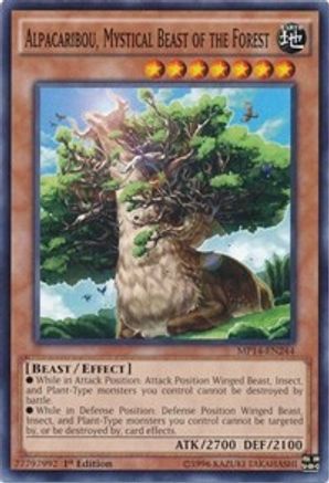 Alpacaribou, Mystical Beast of the Forest (MP14-EN244) - 2014 Mega-Tins Mega Pack Unlimited - Premium Yugioh Single from Konami - Just $7.99! Shop now at Game Crave Tournament Store