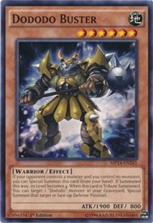 Dododo Buster (MP14-EN245) - 2014 Mega-Tins Mega Pack 1st Edition - Premium Yugioh Single from Konami - Just $0.25! Shop now at Game Crave Tournament Store