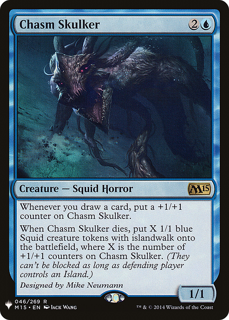 Chasm Skulker (MB1-313) - Mystery Booster - Premium MTG Single from Wizards of the Coast - Just $0.25! Shop now at Game Crave Tournament Store