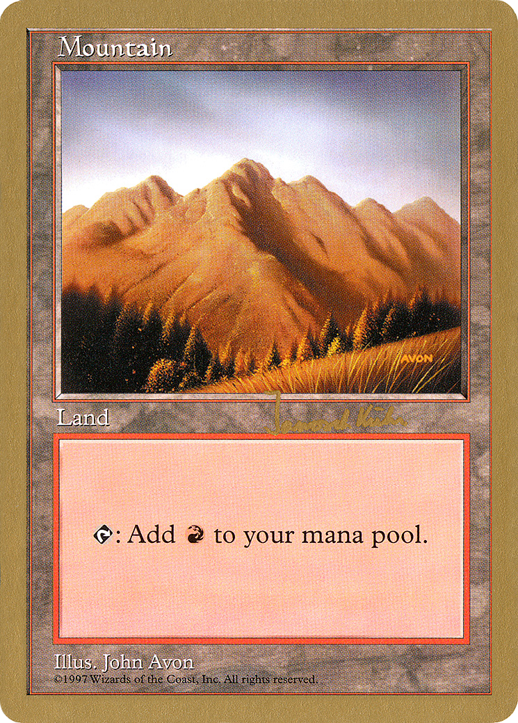 Mountain (WC97-JK444) - World Championship Decks 1997 - Premium MTG Single from Wizards of the Coast - Just $0.17! Shop now at Game Crave Tournament Store