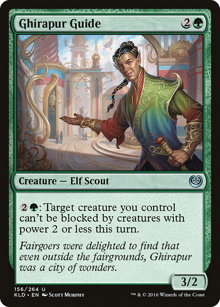 Ghirapur Guide (KLD-156) - Kaladesh - Premium MTG Single from Wizards of the Coast - Just $0.25! Shop now at Game Crave Tournament Store