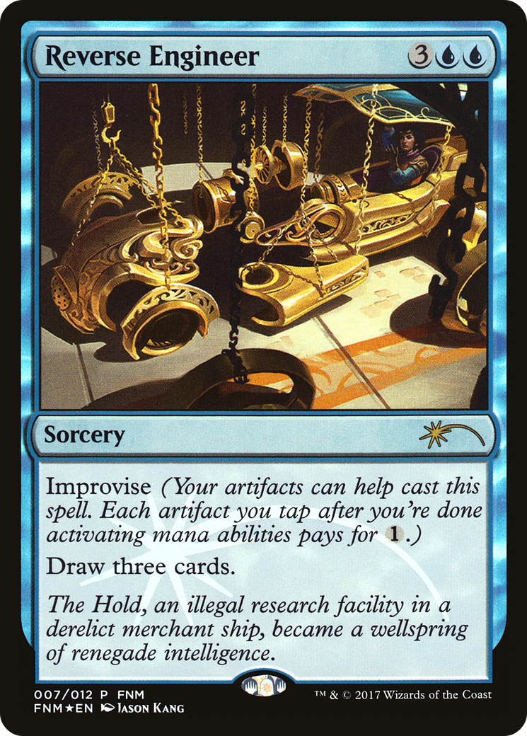 Reverse Engineer (F17-007) - Friday Night Magic 2017 Foil - Premium MTG Single from Wizards of the Coast - Just $0.27! Shop now at Game Crave Tournament Store