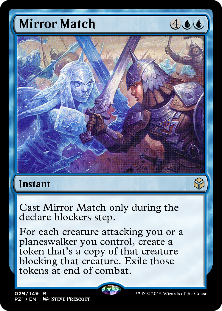 Mirror Match (PZ1-029) - Legendary Cube Prize Pack Foil - Premium MTG Single from Wizards of the Coast - Just $0! Shop now at Game Crave Tournament Store
