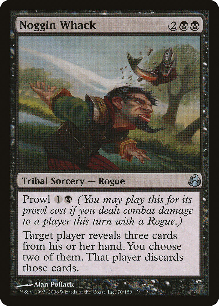 Noggin Whack (MOR-070) - Morningtide Foil - Premium MTG Single from Wizards of the Coast - Just $0.49! Shop now at Game Crave Tournament Store