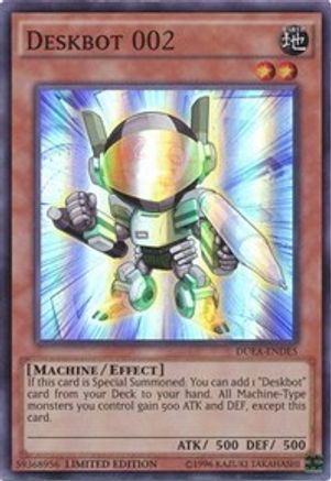 Deskbot 002 (DUEA-ENDE5) - Duelist Alliance: Deluxe Edition Limited - Premium Yugioh Single from Konami - Just $0.27! Shop now at Game Crave Tournament Store