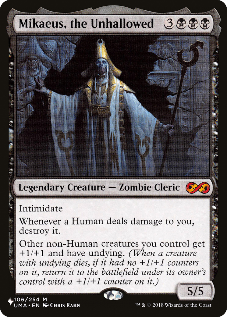 Mikaeus, the Unhallowed (PLIST-526) - The List - Premium MTG Single from Wizards of the Coast - Just $2.48! Shop now at Game Crave Tournament Store