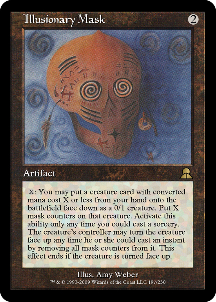 Illusionary Mask (ME3-197) - Masters Edition III - Premium MTG Single from Wizards of the Coast - Just $0! Shop now at Game Crave Tournament Store