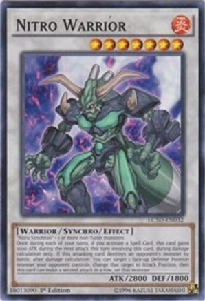 Nitro Warrior (LC5D-EN032) - Legendary Collection 5D's 1st Edition - Premium Yugioh Single from Konami - Just $1.70! Shop now at Game Crave Tournament Store